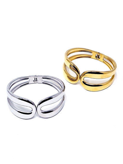 Bracciale Bangle "Manta” Gold o Silver - 333HOPE333