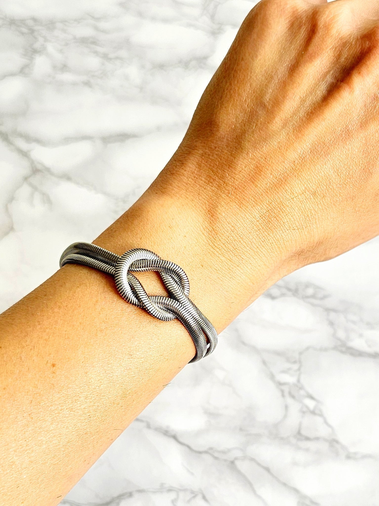 Bracciale “Infinity Snake” Silver - 333HOPE333