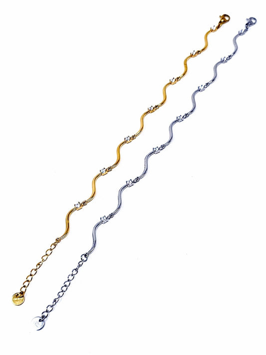 Bracciale "Mirea" Gold o Silver - 333HOPE333