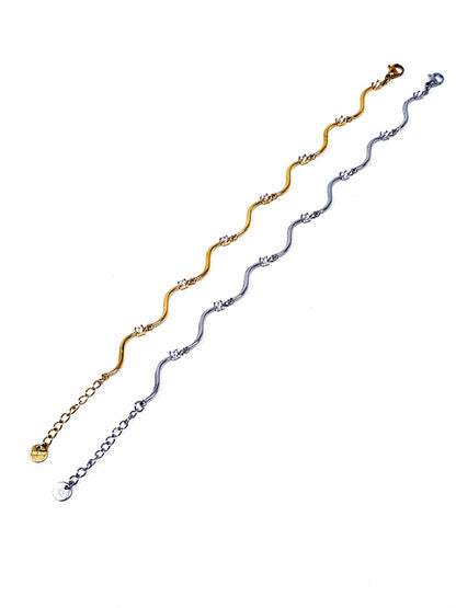 Bracciale "Mirea" Gold o Silver - 333HOPE333
