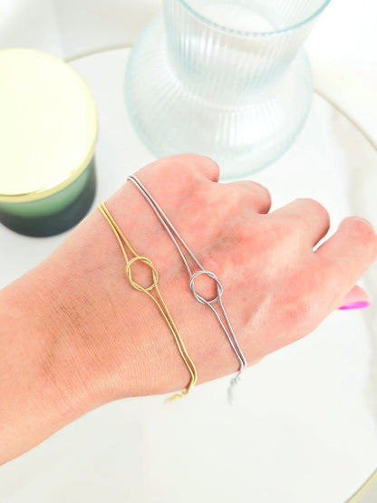 Bracciale "Reef Knot” Gold o Silver - 333HOPE333