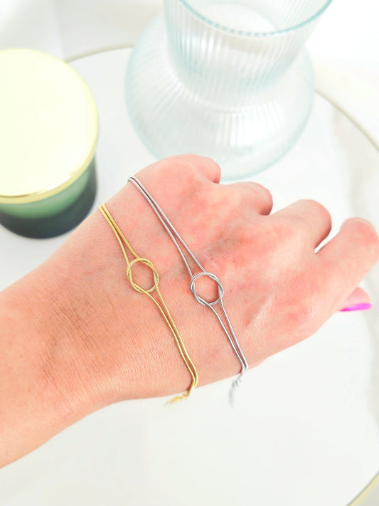 Bracciale "Reef Knot” Gold o Silver - 333HOPE333