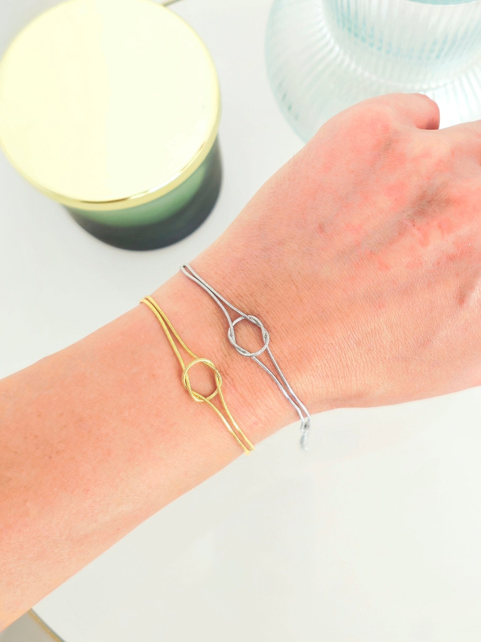 Bracciale "Reef Knot” Gold o Silver - 333HOPE333