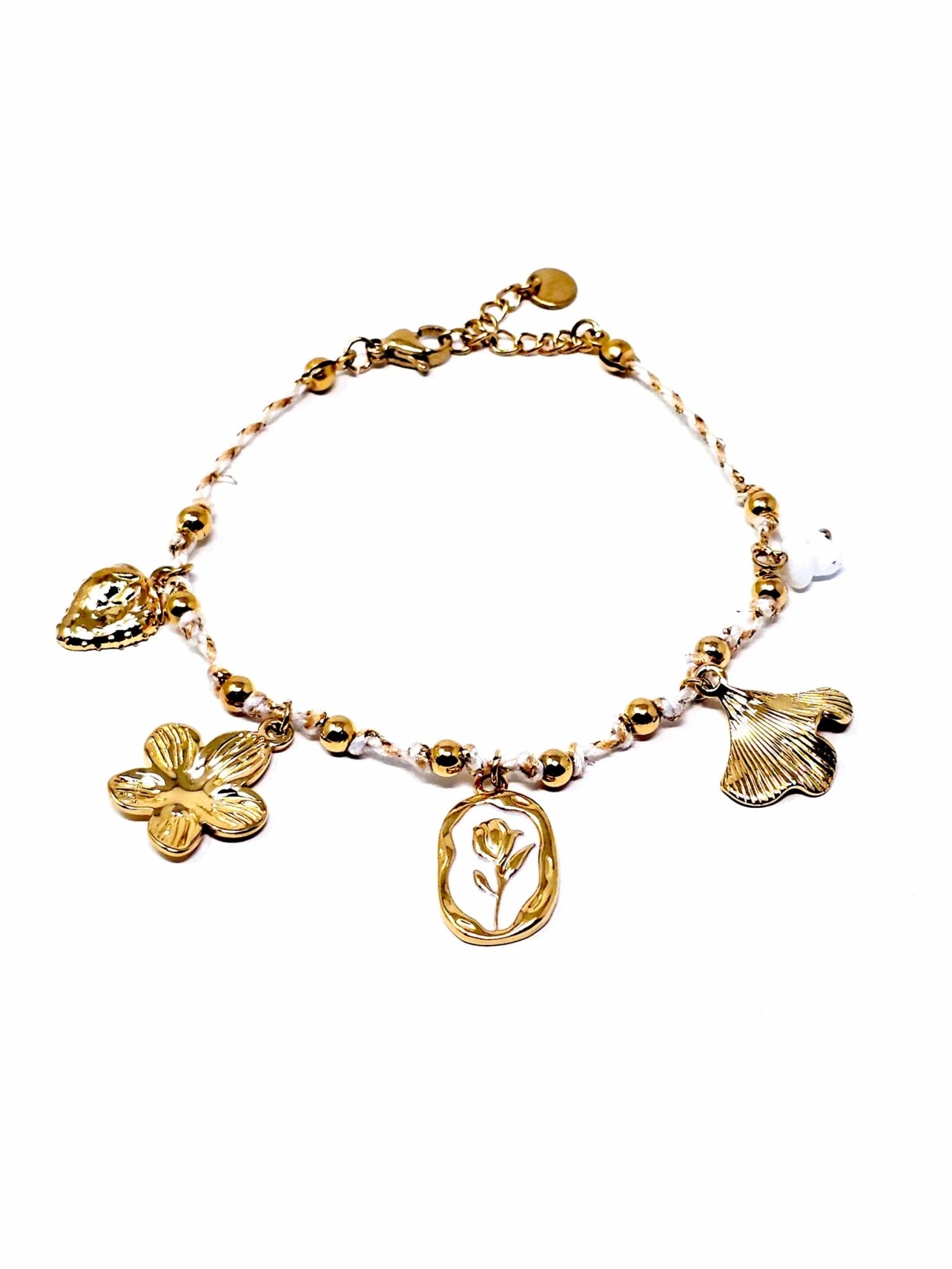 Bracciale "Tulipano" Bianco - 333HOPE333