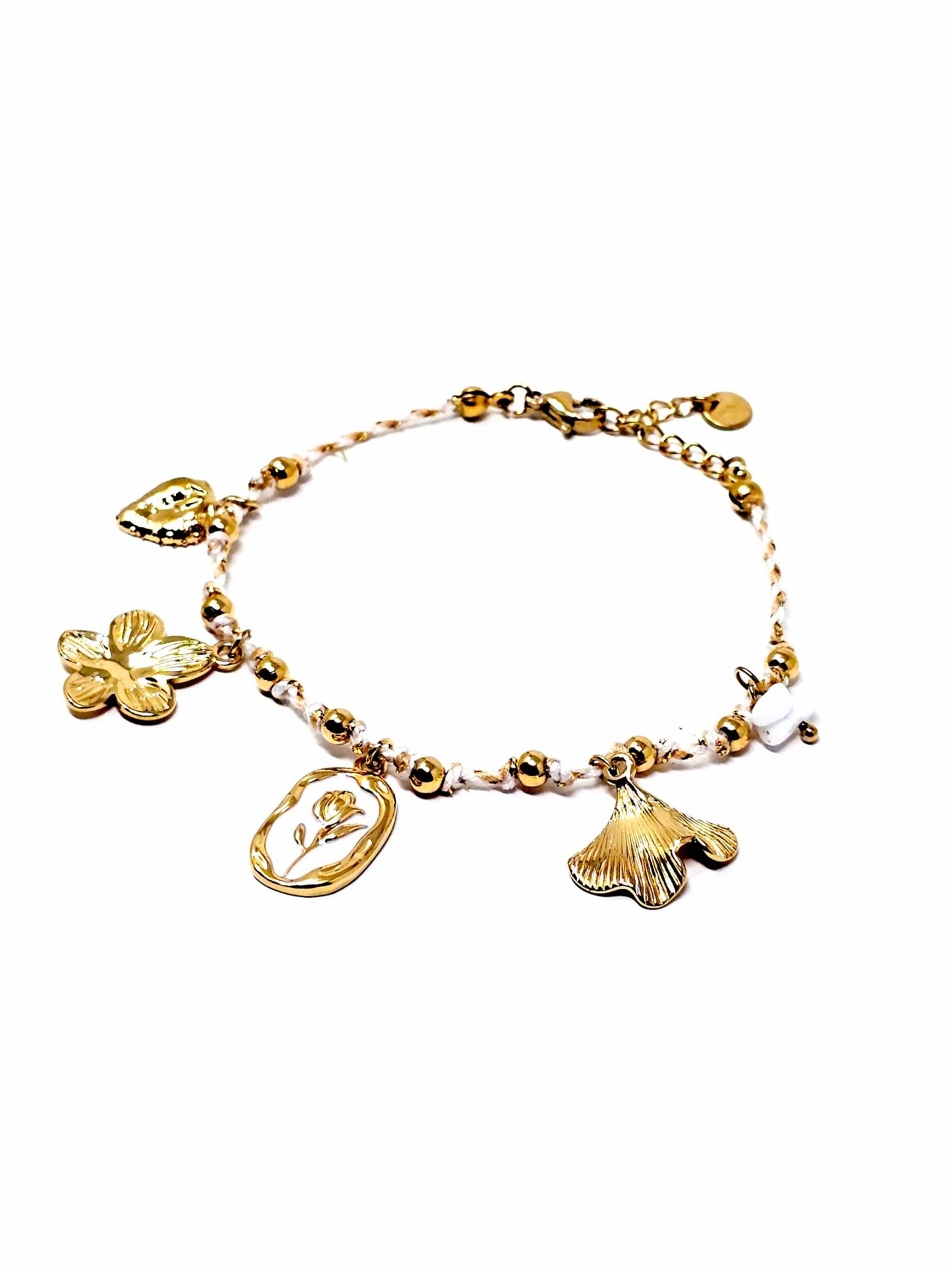 Bracciale "Tulipano" Bianco - 333HOPE333