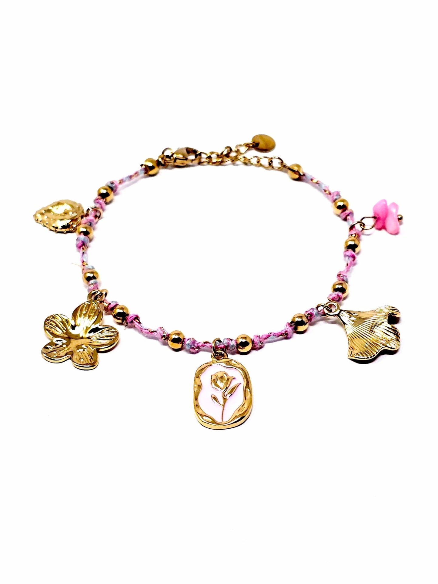 Bracciale "Tulipano" Rosa - 333HOPE333