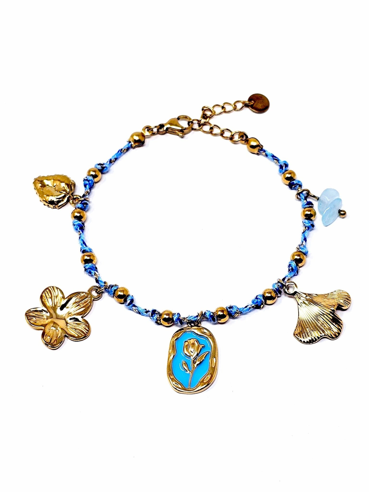 Bracciale "Tulipano" Turchese - 333HOPE333