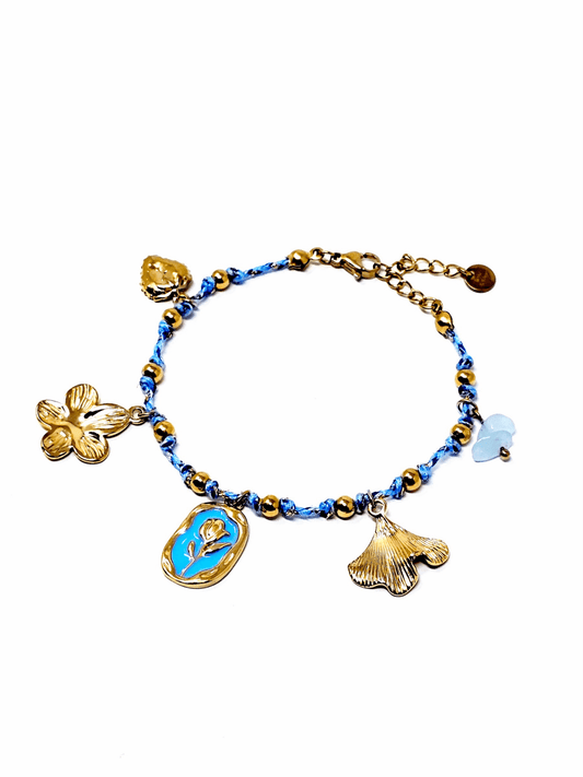 Bracciale "Tulipano" Turchese - 333HOPE333