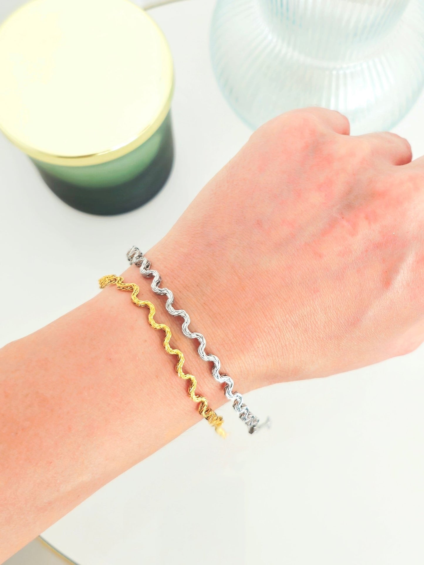 Bracciale "Waves” Gold o Silver - 333HOPE333