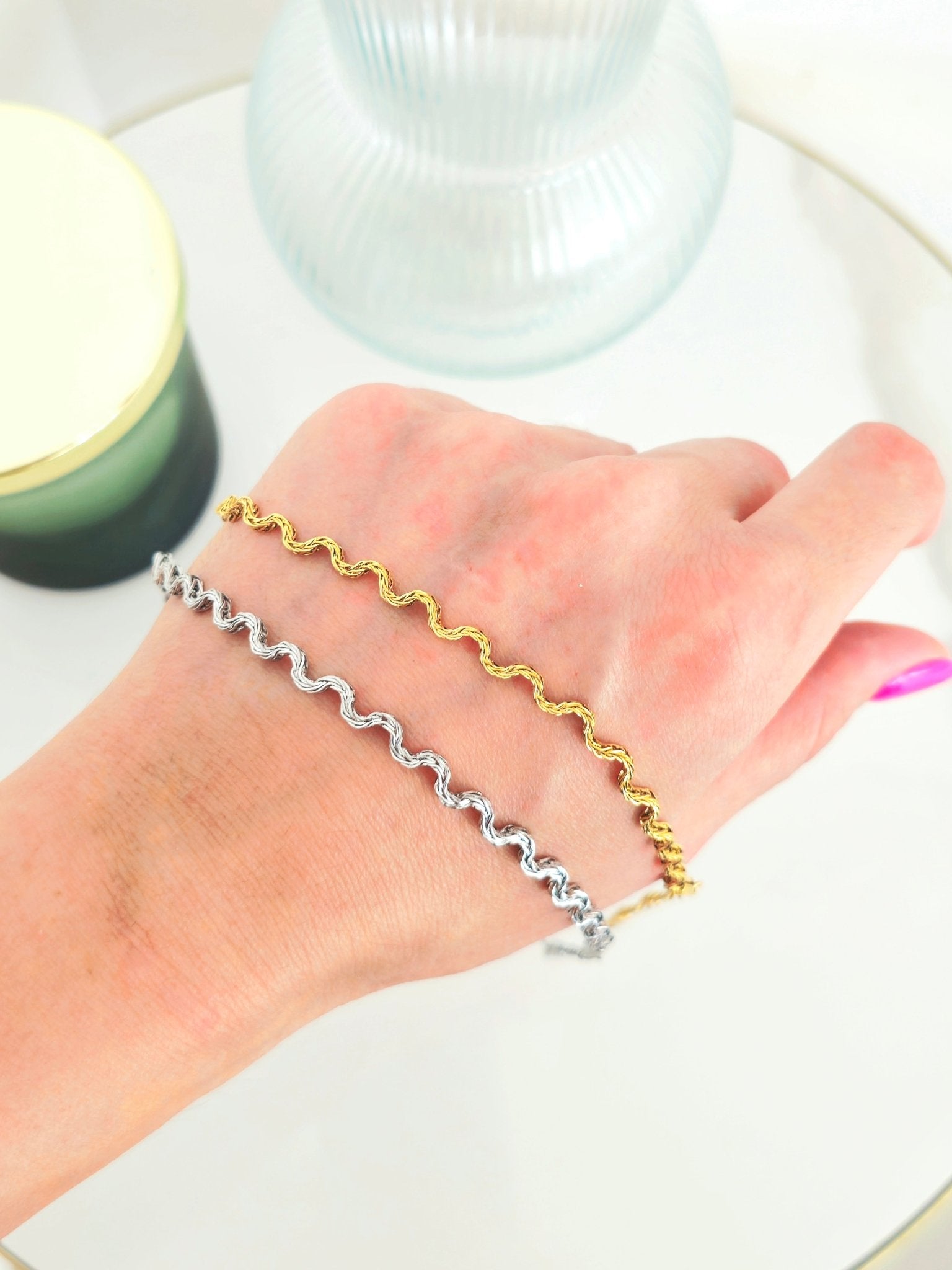 Bracciale "Waves” Gold o Silver - 333HOPE333