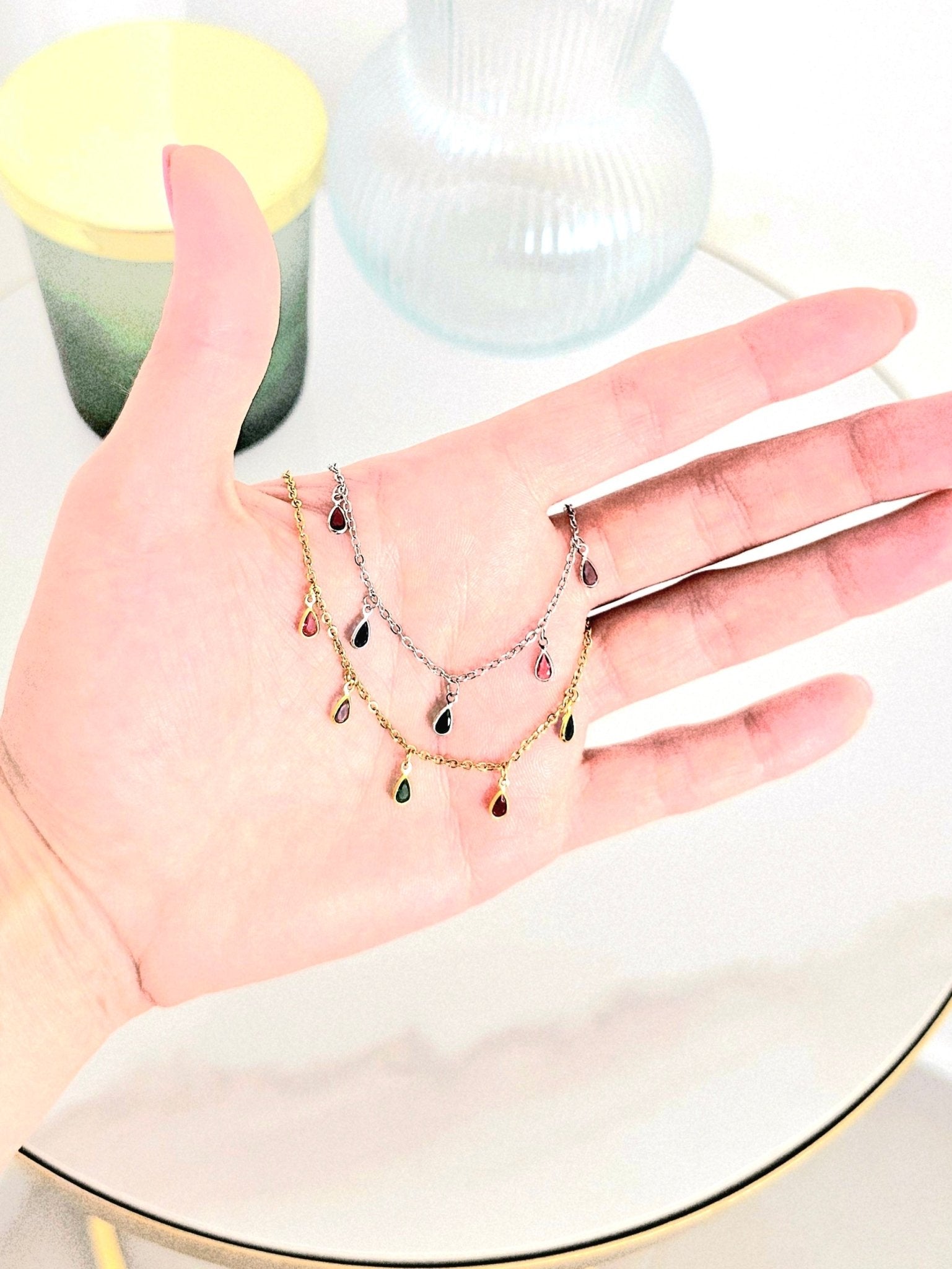 Cavigliera "Jasmine" Gold o Silver - 333HOPE333