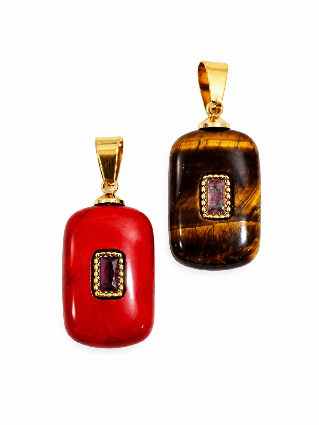 Charm per Collana "Cushion" in Pietra Naturale - 333HOPE333