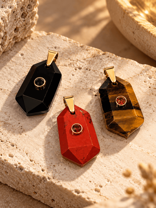 Charm per Collana "Prisma" in Pietra Naturale - 333HOPE333