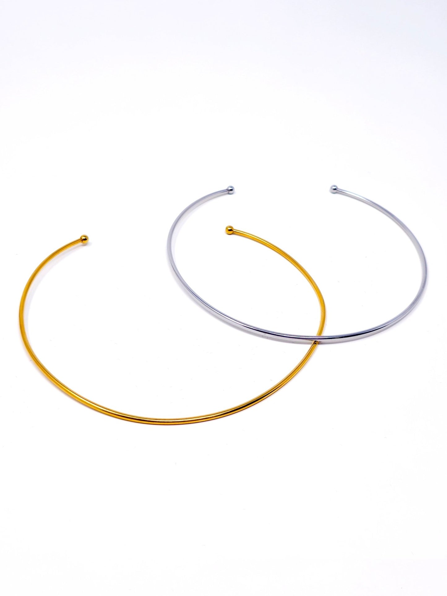 Choker Bangle "Minimal" Gold o Silver - 333HOPE333