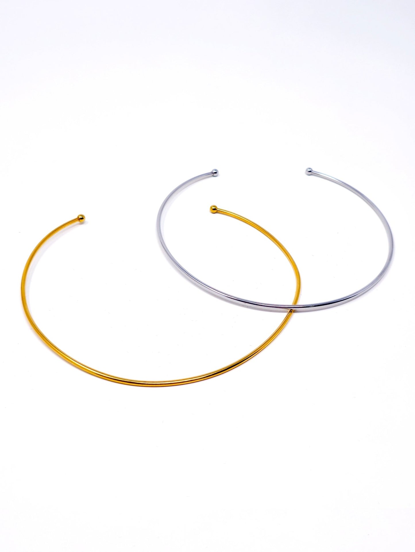 Choker Bangle "Minimal" Gold o Silver - 333HOPE333