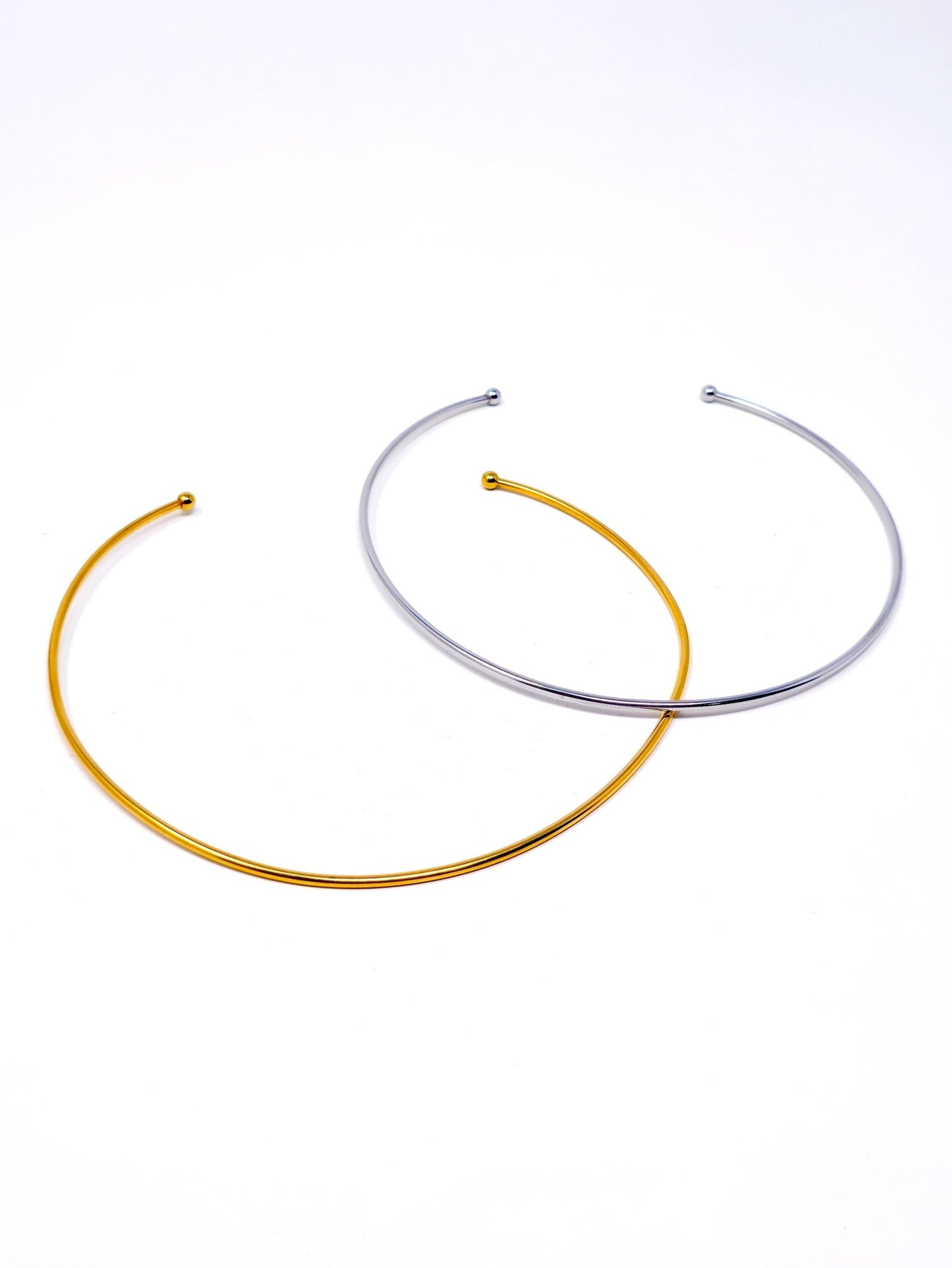 Choker Bangle "Minimal" Gold o Silver - 333HOPE333