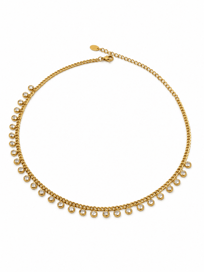 Choker Girocollo "Lumina Crystal" Gold o Silver - 333HOPE333