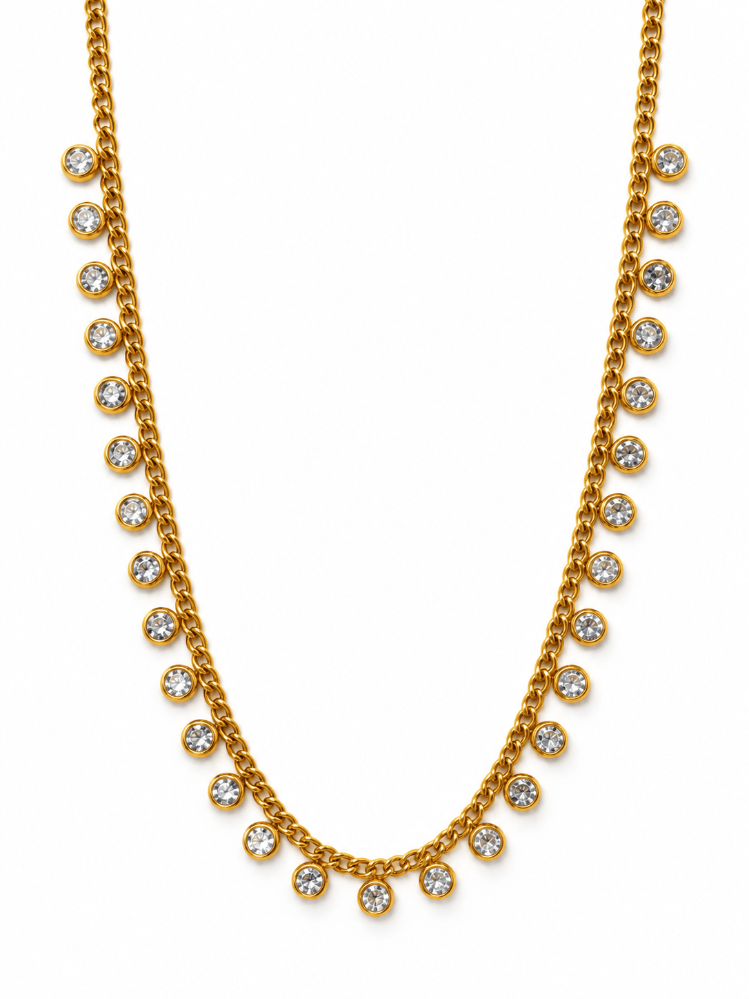 Choker Girocollo "Lumina Crystal" Gold o Silver - 333HOPE333
