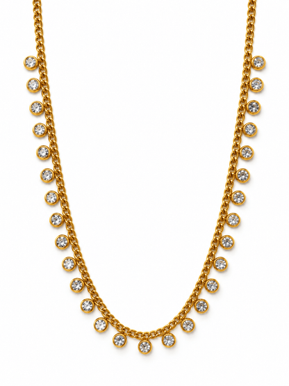 Choker Girocollo "Lumina Crystal" Gold o Silver - 333HOPE333