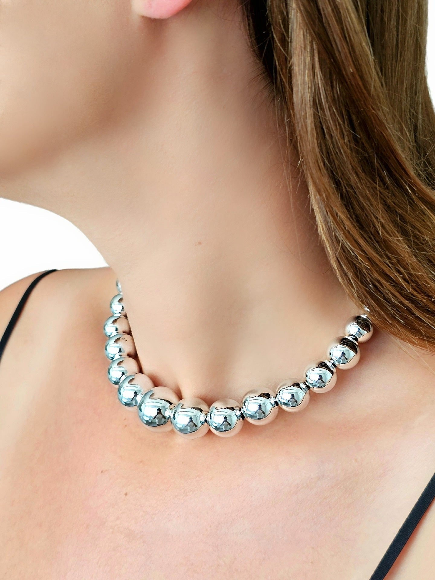 Choker/Girocollo "Ilary Degradè" Silver - 333HOPE333