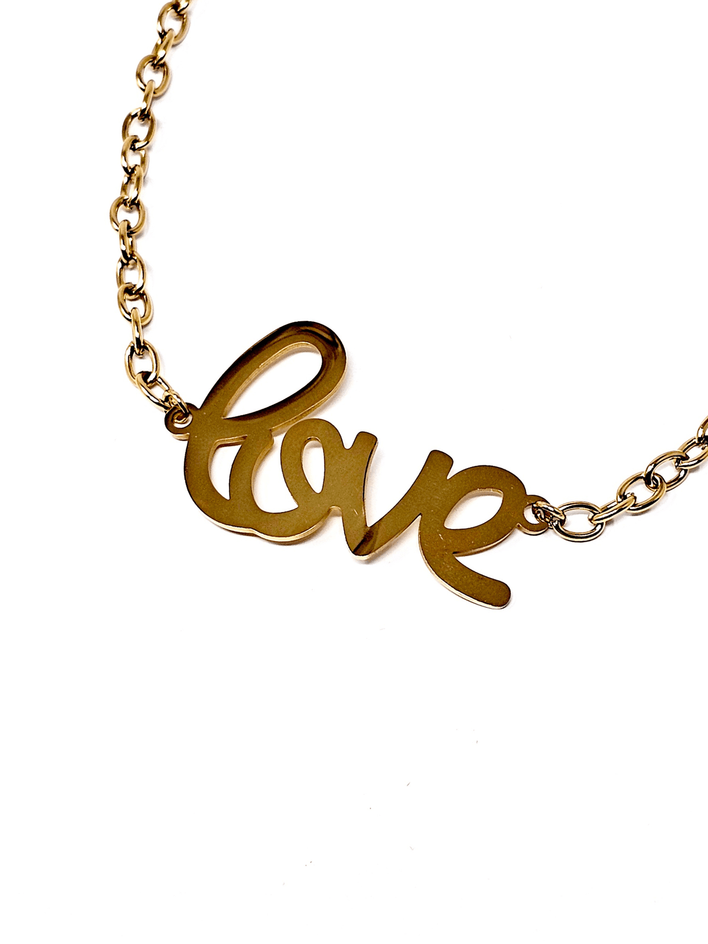 Choker/Girocollo "Love" Gold - 333HOPE333
