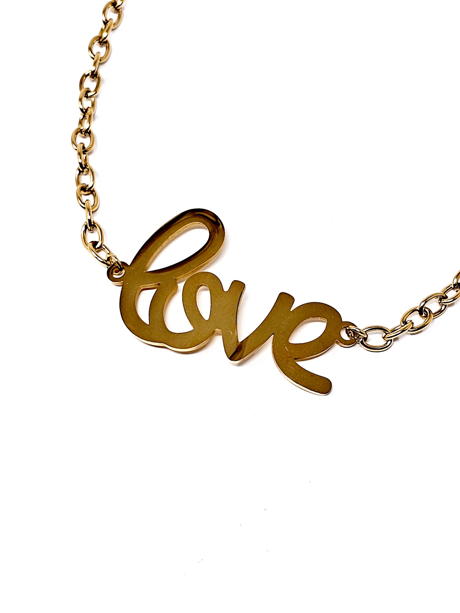 Choker/Girocollo "Love" Gold - 333HOPE333