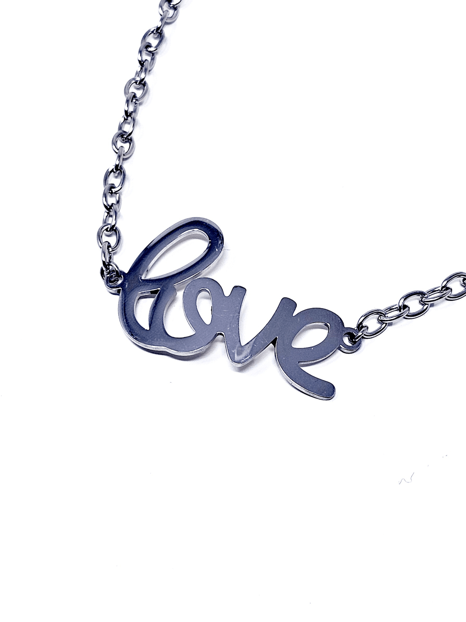 Choker/Girocollo "Love" Silver - 333HOPE333