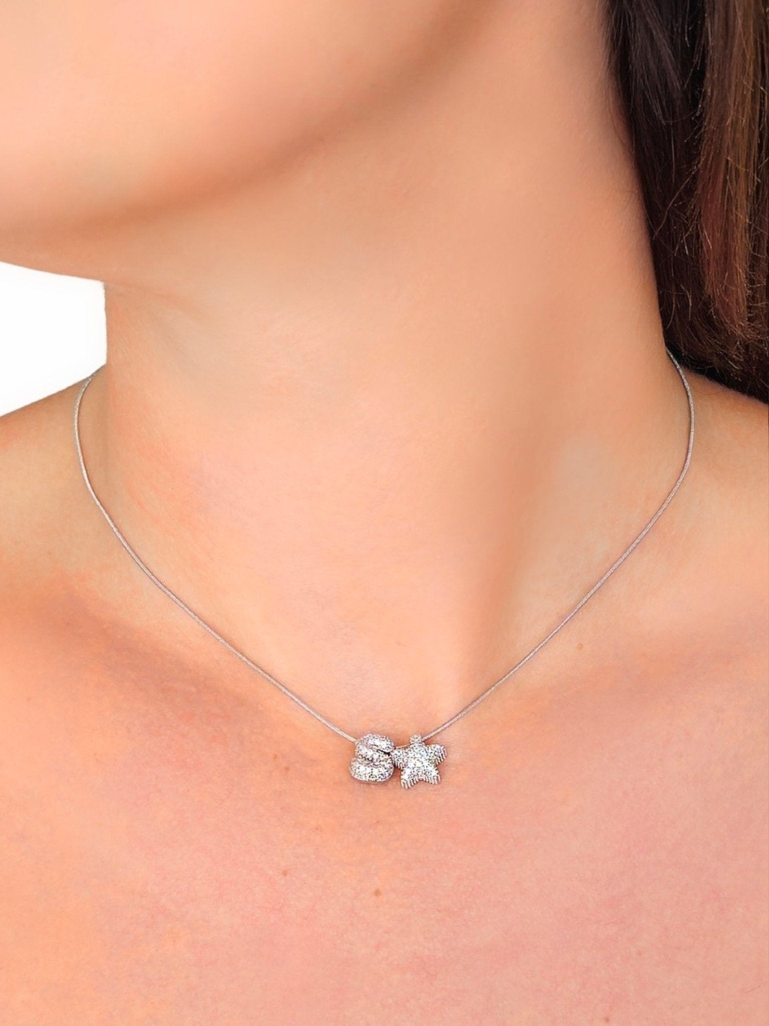 Choker/Girocollo Personalizzato "Bubble" Silver - 333HOPE333