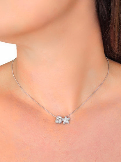 Choker/Girocollo Personalizzato "Bubble" Silver - 333HOPE333