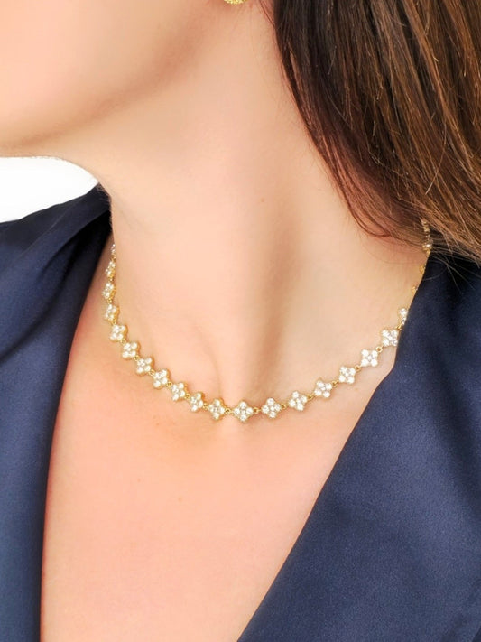 Choker/Girocollo "Vintage" Gold - 333HOPE333