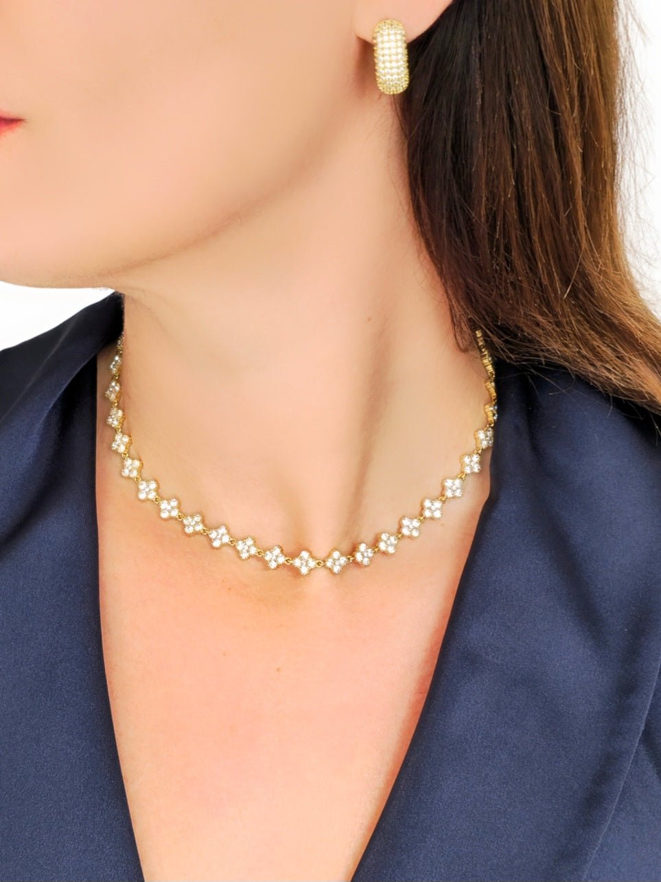 Choker/Girocollo "Vintage" Gold - 333HOPE333