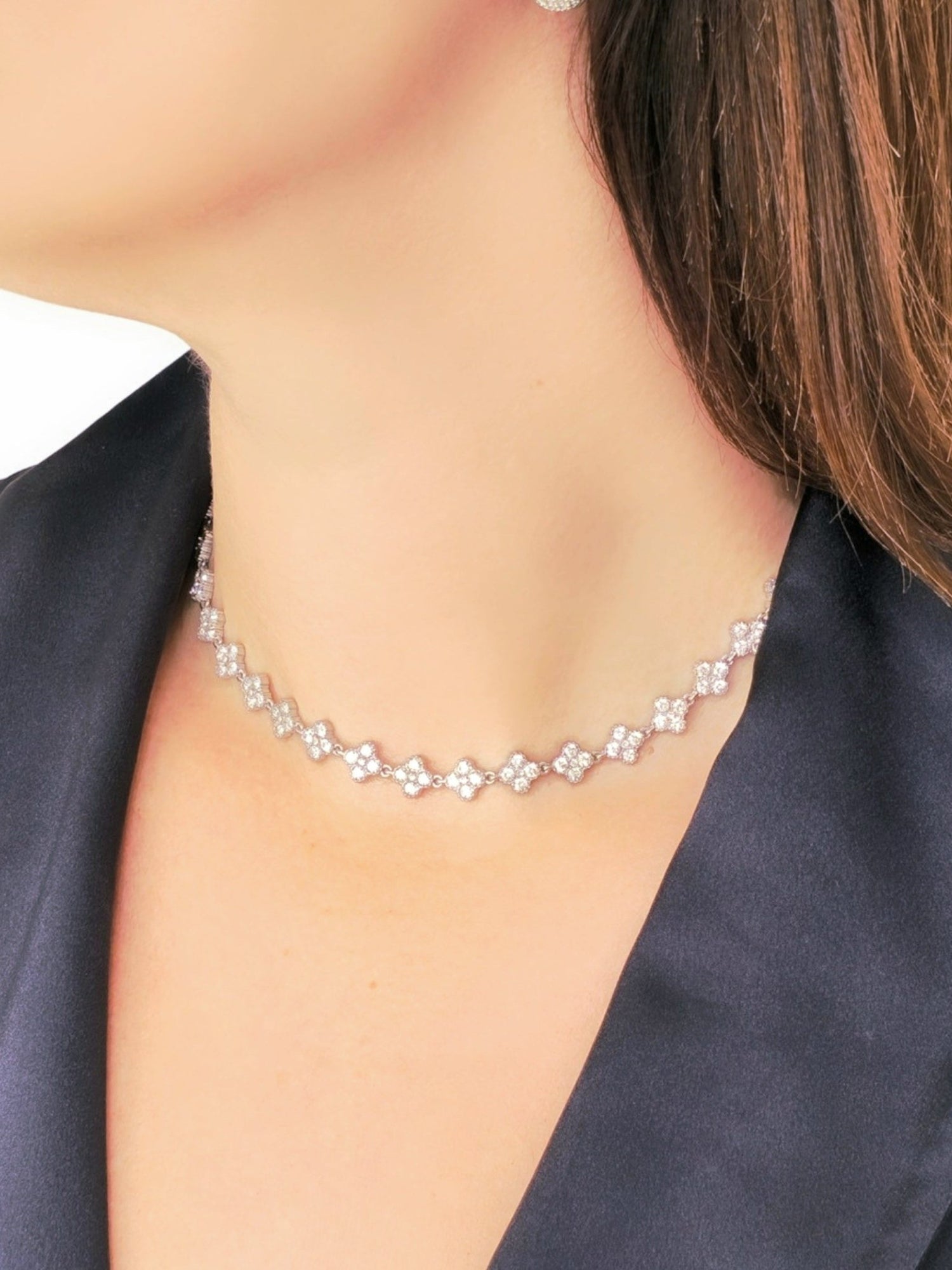 Choker/Girocollo "Vintage" Silver - 333HOPE333