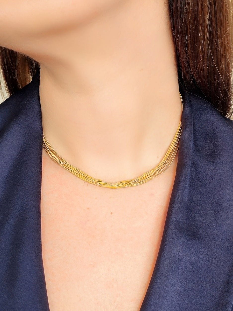 Collana "Arianna" Gold - 333HOPE333