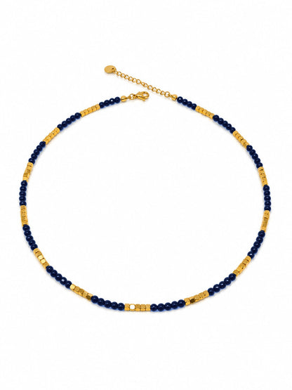 Collana Girocollo "Pepite Crystal" con Pietre Naturali