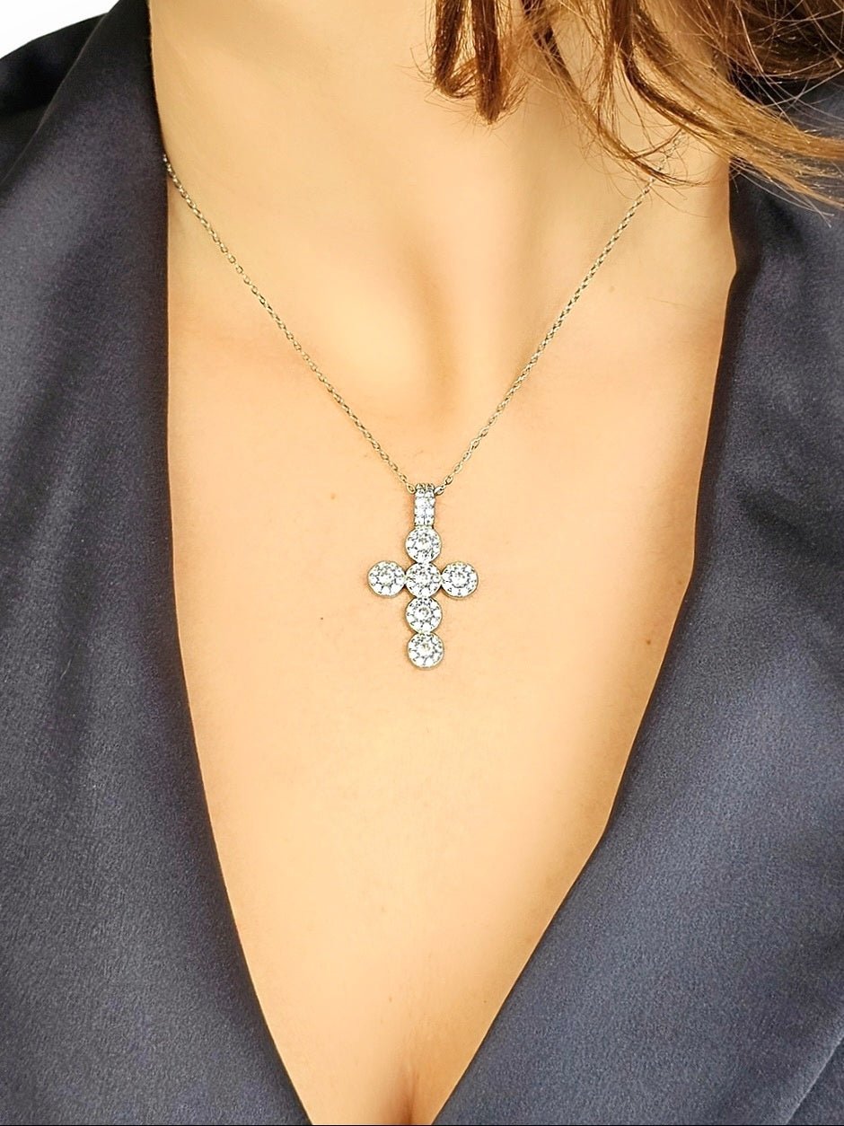 Collana "Croce Magic" Silver - 333HOPE333