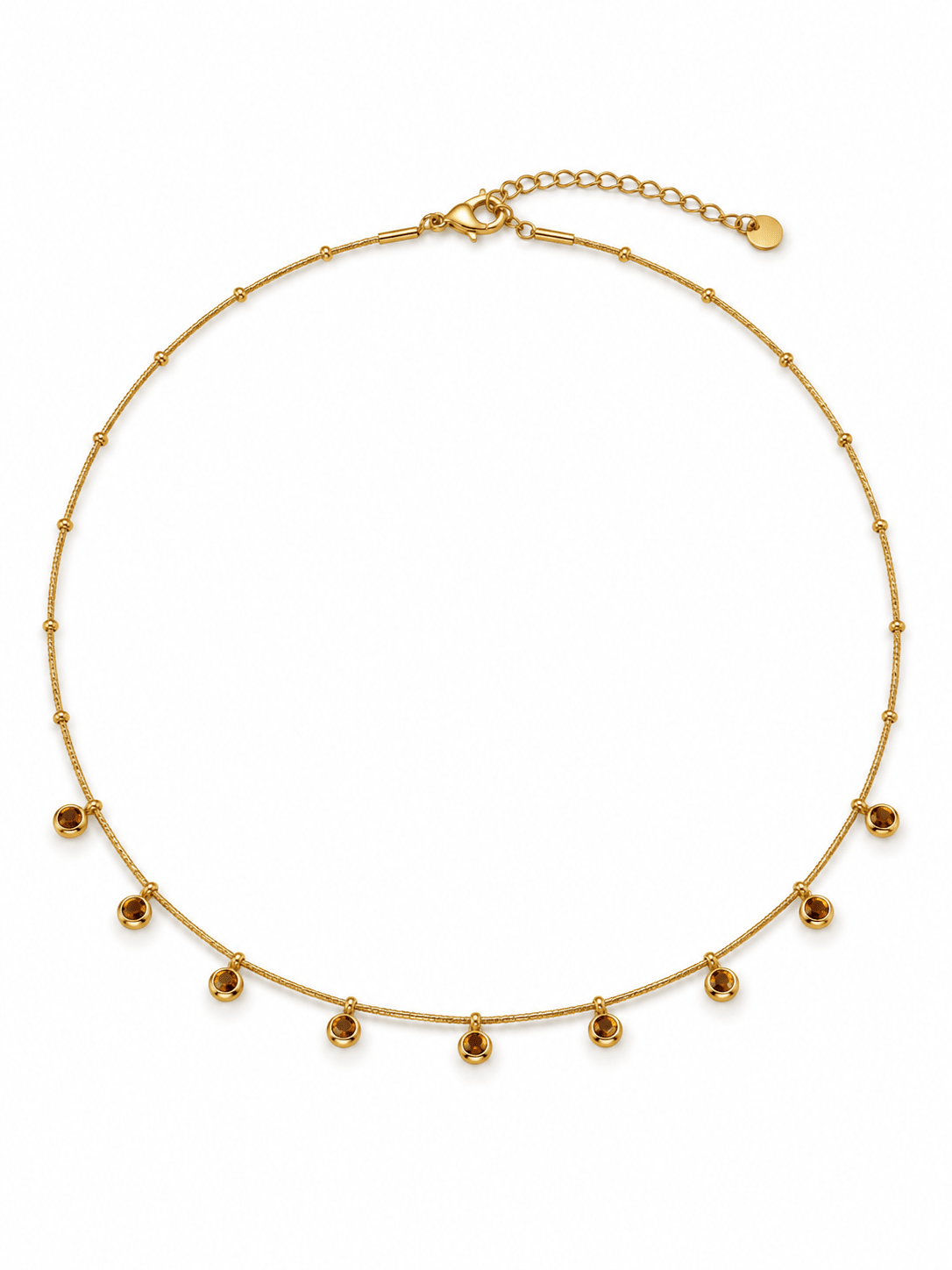 Collana Girocollo "Ambra Dots" - 333HOPE333
