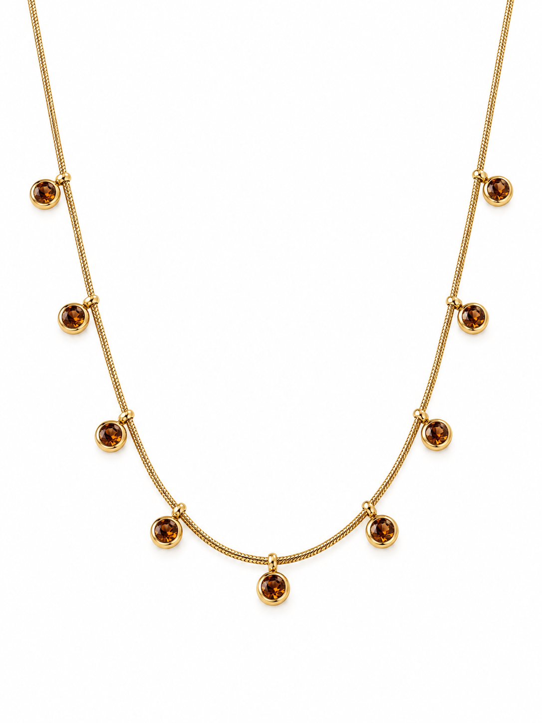 Collana Girocollo "Ambra Dots" - 333HOPE333