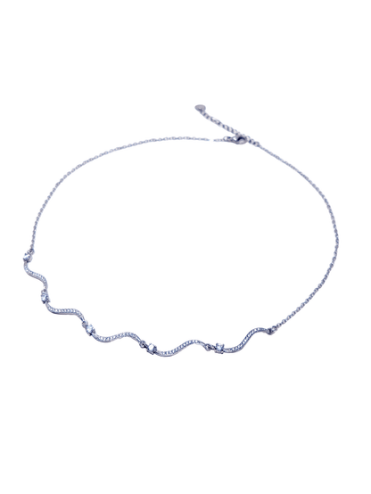 Collana Girocollo "Artemide" Silver - 333HOPE333