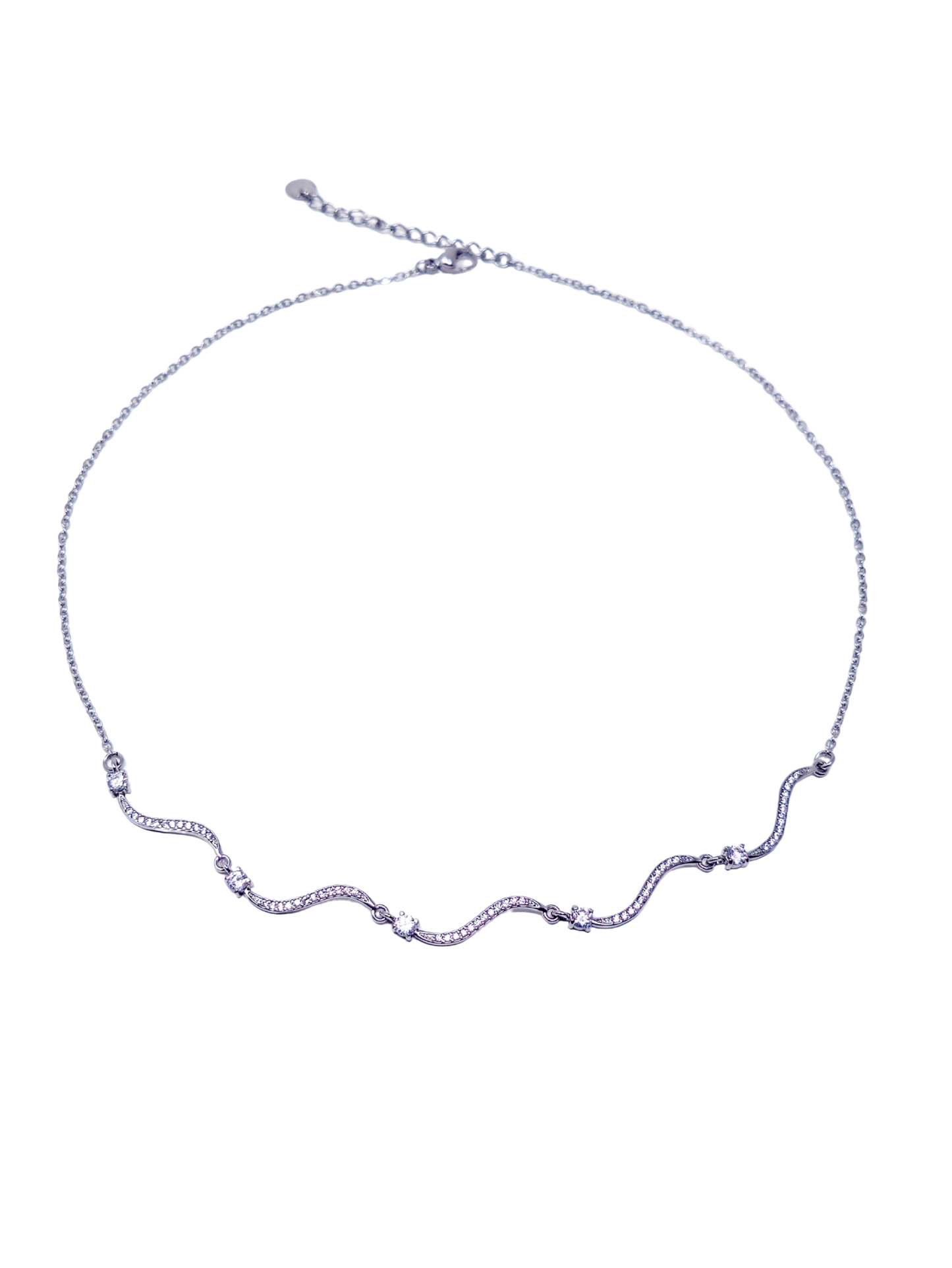 Collana Girocollo "Artemide" Silver - 333HOPE333