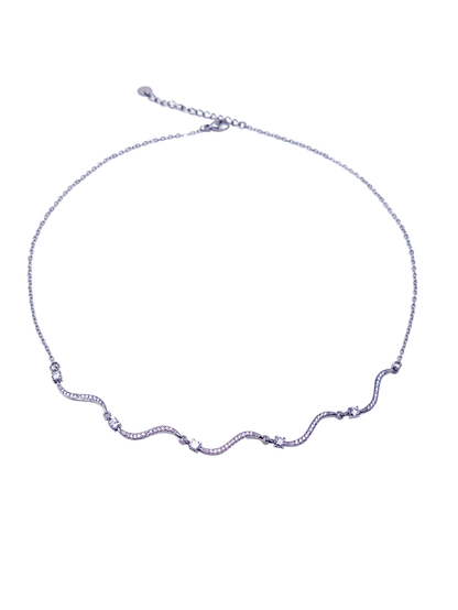 Collana Girocollo "Artemide" Silver - 333HOPE333