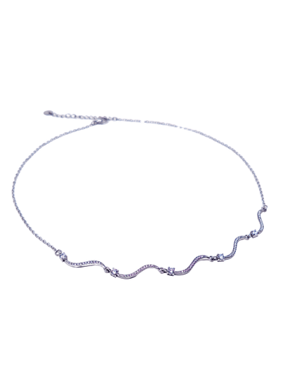 Collana Girocollo "Artemide" Silver - 333HOPE333