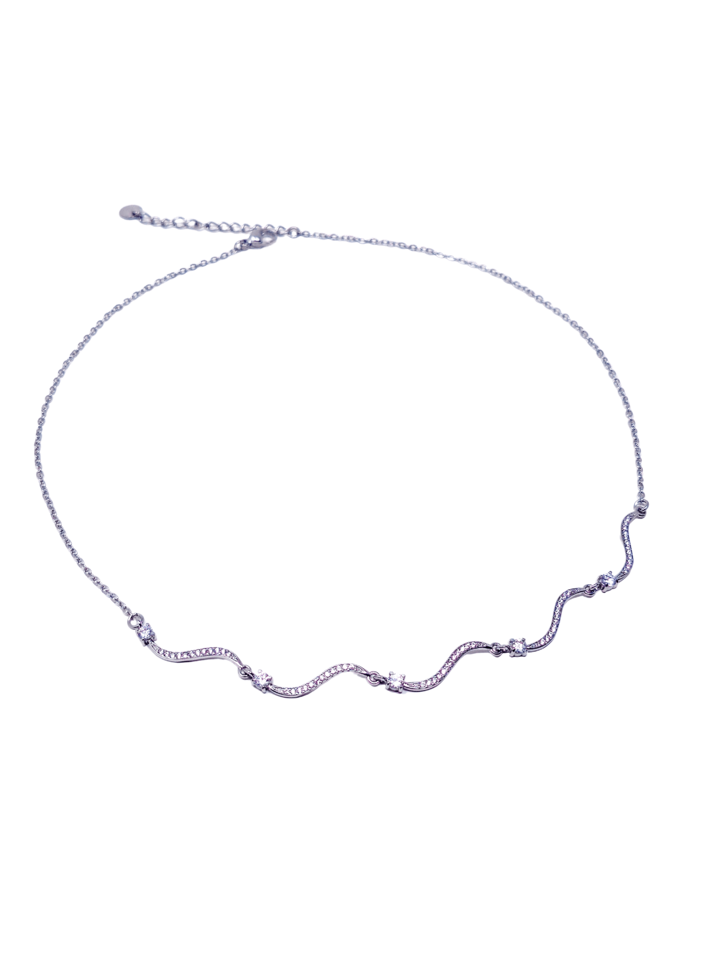 Collana Girocollo "Artemide" Silver - 333HOPE333