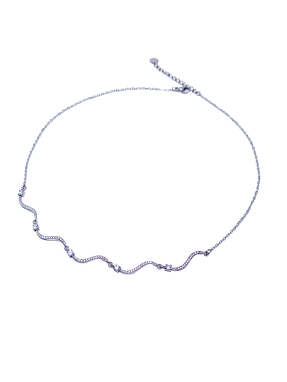 Collana Girocollo "Artemide" Silver - 333HOPE333