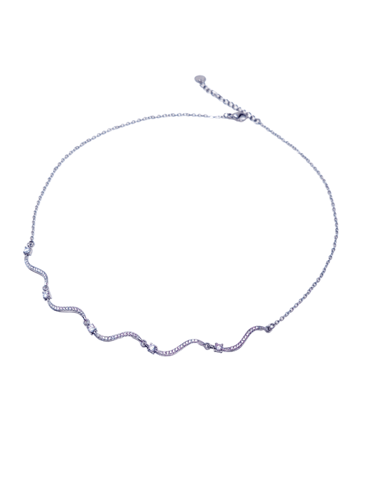 Collana Girocollo "Artemide" Silver - 333HOPE333