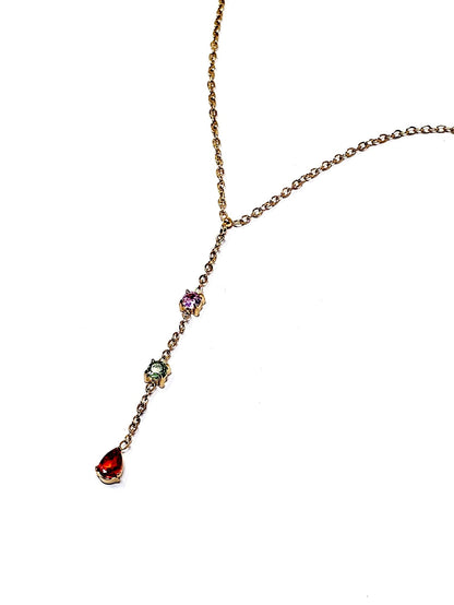 Collana Girocollo "Astra" Gold con Pietre Pastel Colors - 333HOPE333