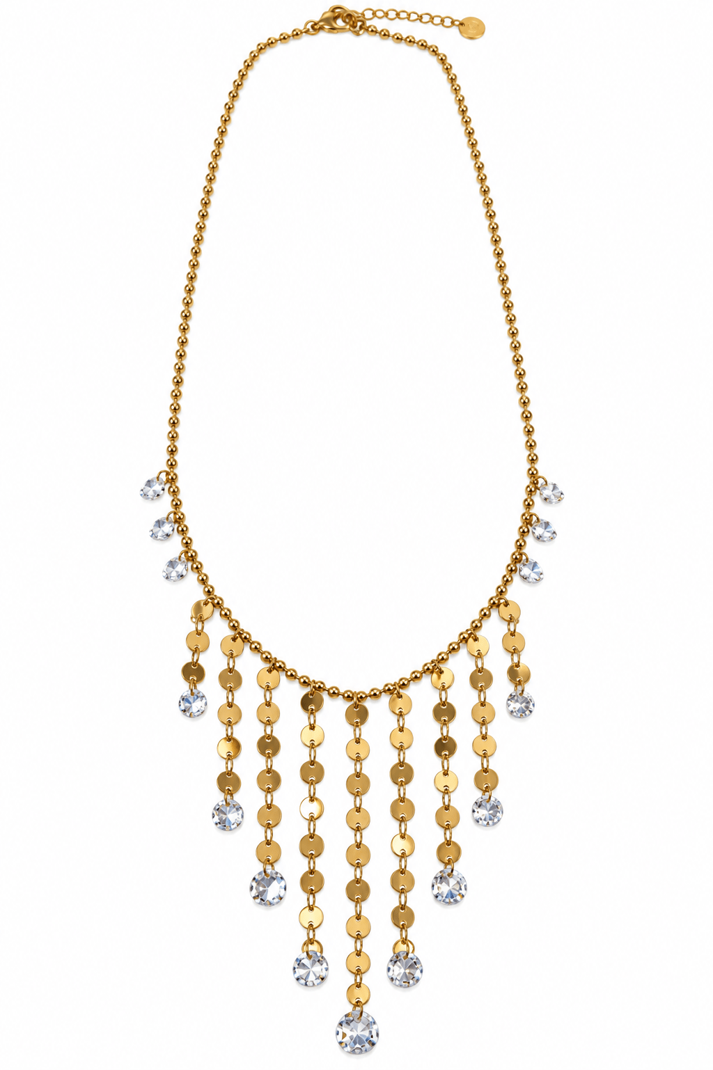 Collana Girocollo "Cascata di Luce" Gold o Silver - 333HOPE333