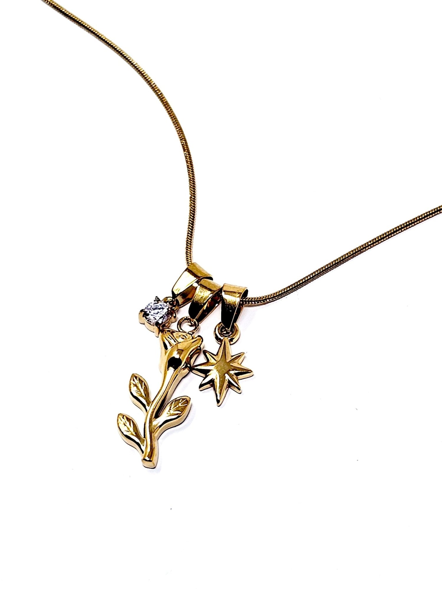 Collana Girocollo "Desiderio" Gold - 333HOPE333