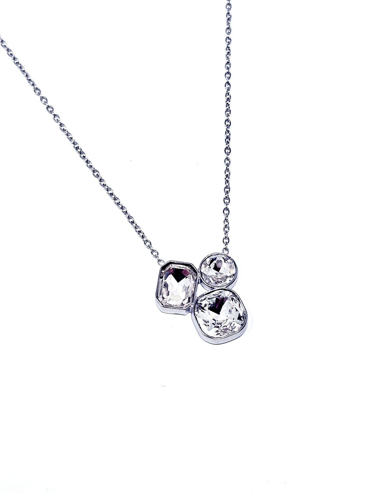 Collana Girocollo "Gemme" Silver - 333HOPE333