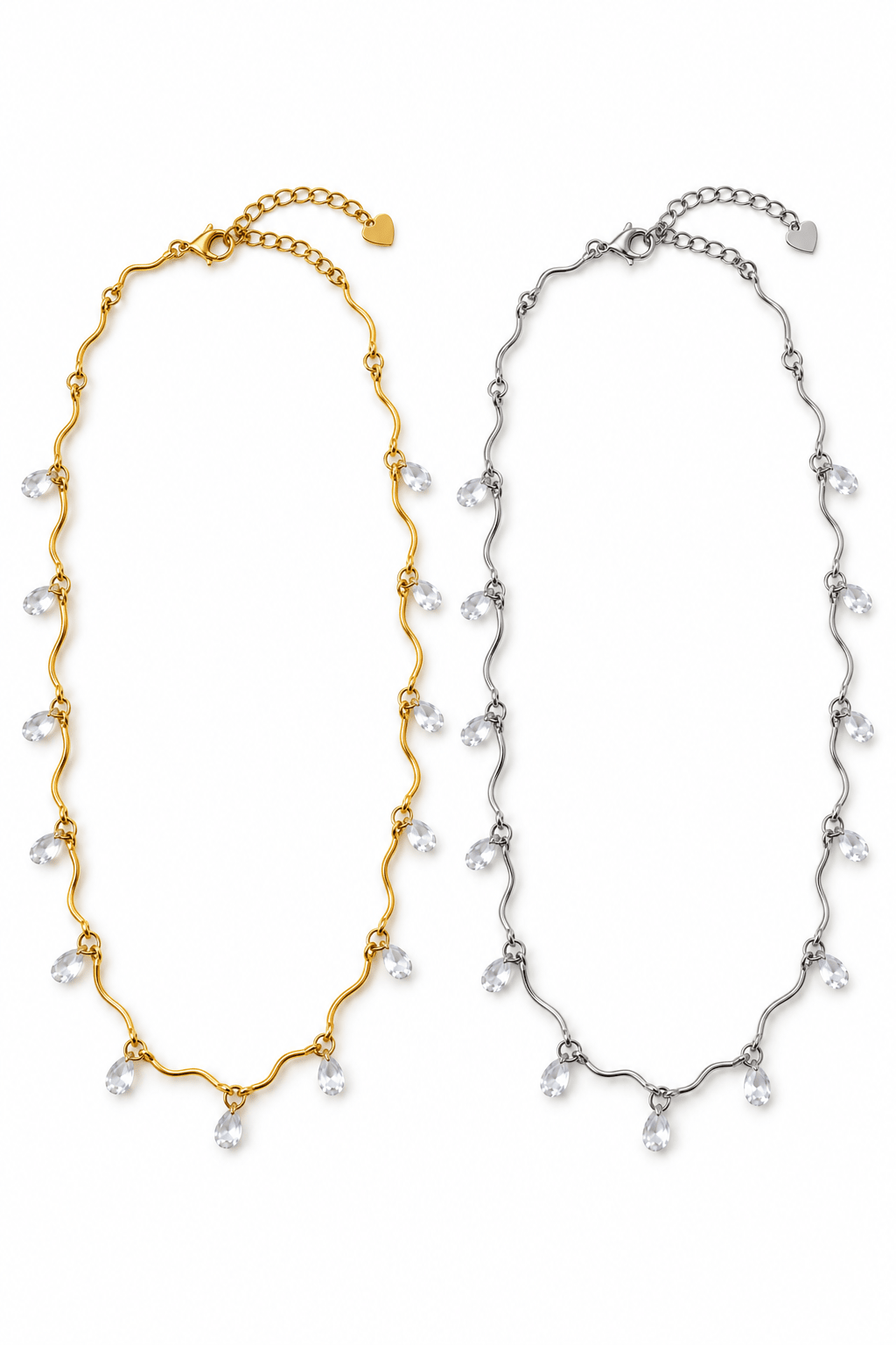 Collana Girocollo "Goccioline" Gold o Silver - 333HOPE333