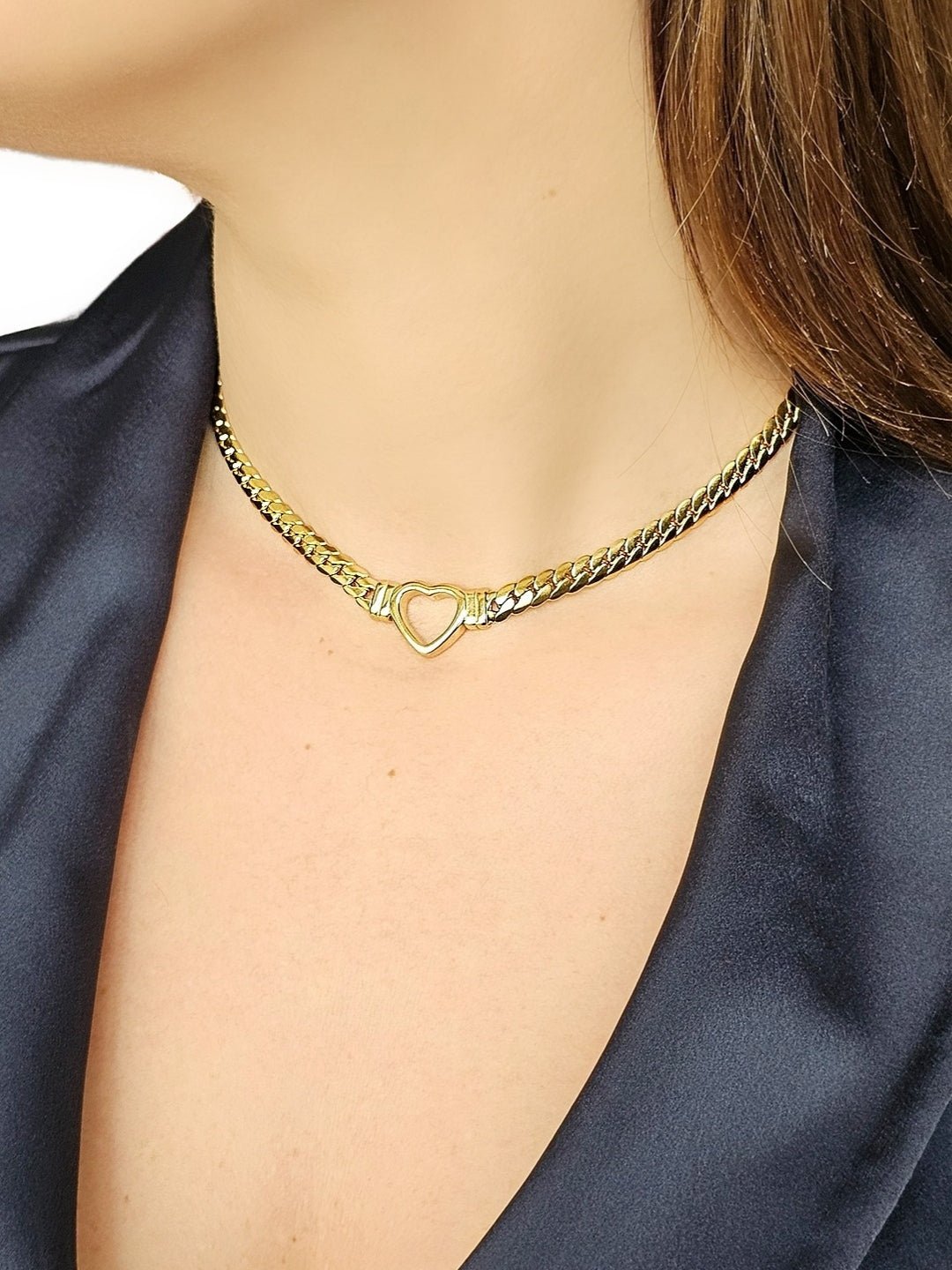 Collana Girocollo "Love Chain" Gold - 333HOPE333